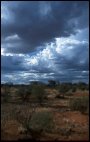 Storm over the desert