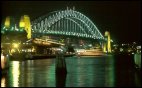 Harbour Bridge at night