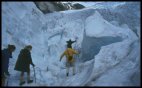 Walking the glacier