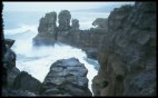 Another view of the Pancake rocks